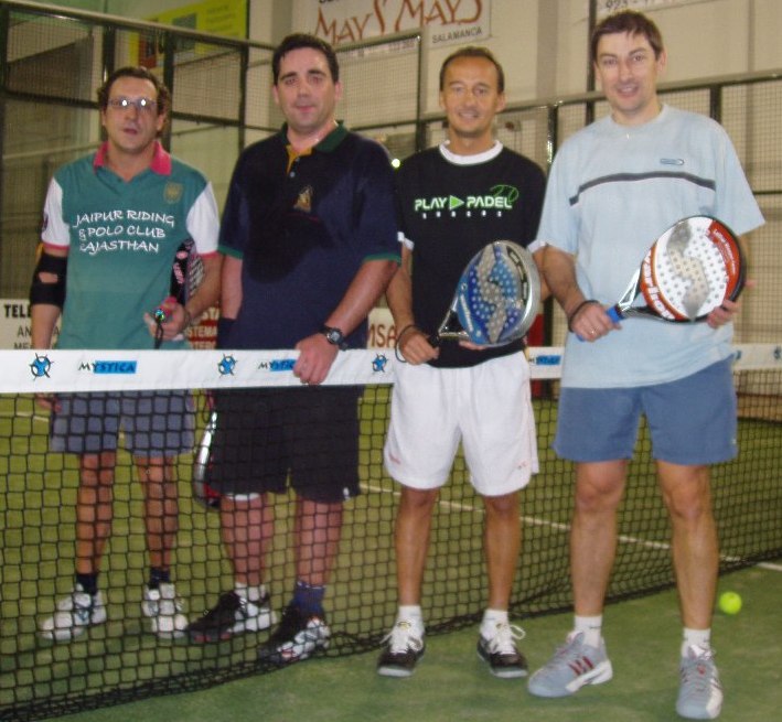 Deportistas del torneo de padel