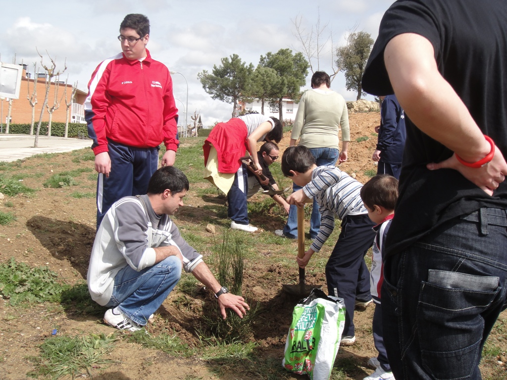 Día del árbol en Cabrerizos