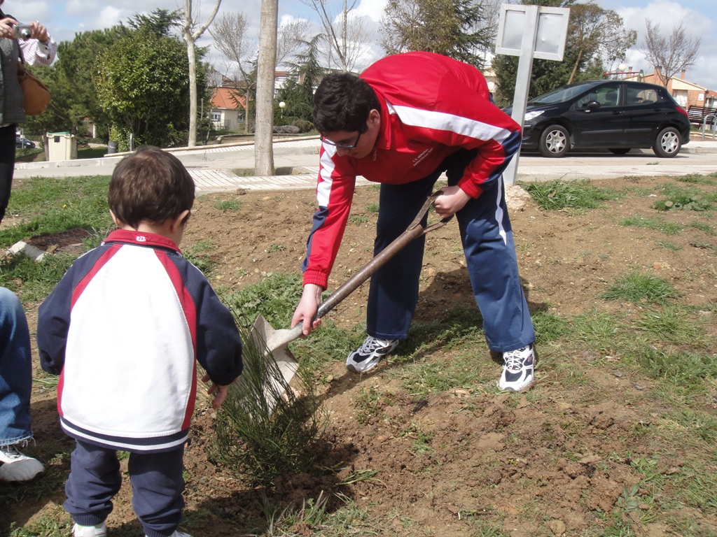 Día del árbol en Cabrerizos