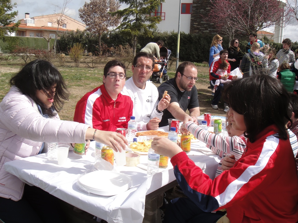 Momento del aperitivo.