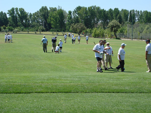 Campo de Golf de Villamayor donde se impartió el curso.