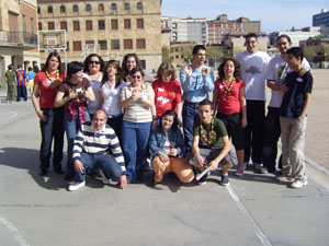 Foto del segundo grupo que se hizo para la participación en las actividades