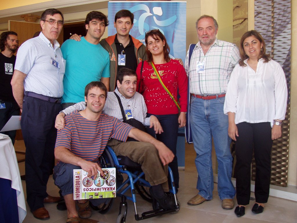 Ponentes y asistentes de la 1ª conferencia nacional de deporte adaptado