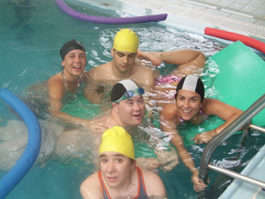 Piscina climatizada para paliar el mal tiempo