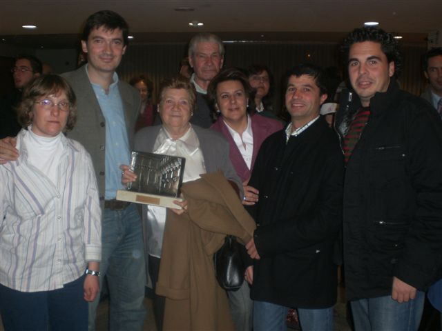 Marisa, Eugenio, María Magdalena, Eugenio padre, Mariví, Tuky, Luis