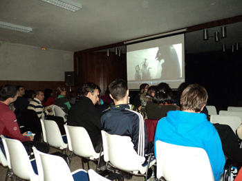 La película elegida fue Happy Feed