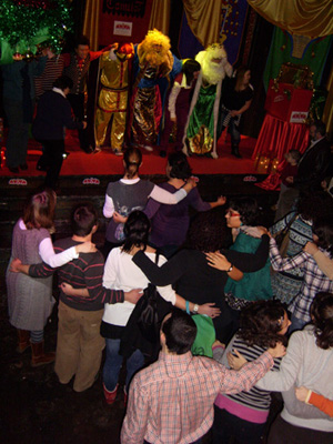 Hasta los Reyes Magos bailaron "Paquito el Chocolatero"