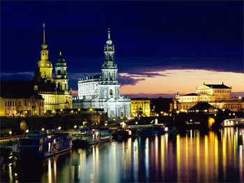 Vista de Dresden, capital de Sajonia.