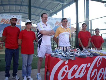 Momento de prácticas del personal auxiliar. Entrega de Trofeos