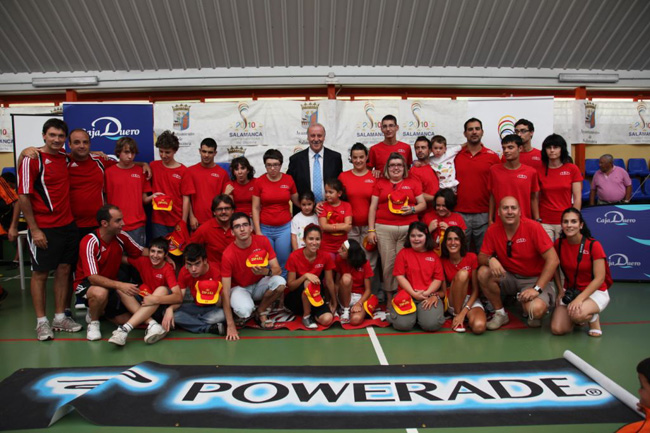 Foto con Vicente del Bosque, al que felicitamos con un grandísimo OLE!!!