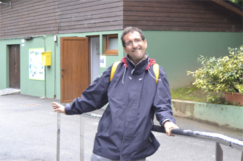 Chema en Fueste-De durante las vacaciones de AUTOGESTORES.