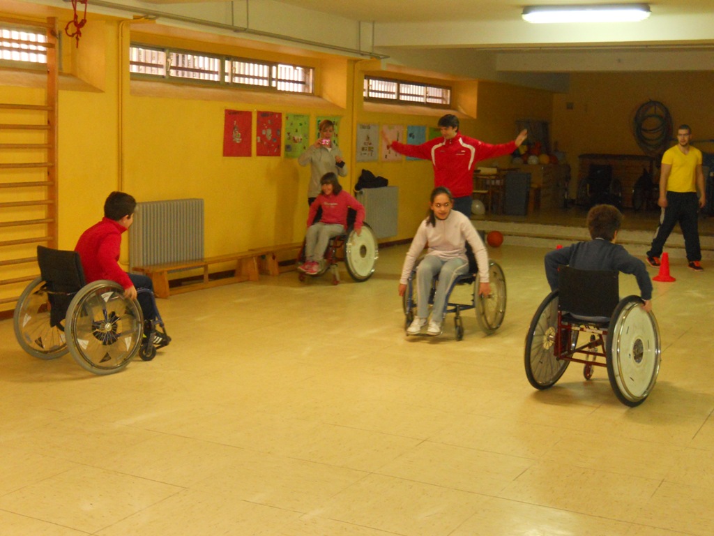 Deporte paralimpico. Colegio Padre Manjon