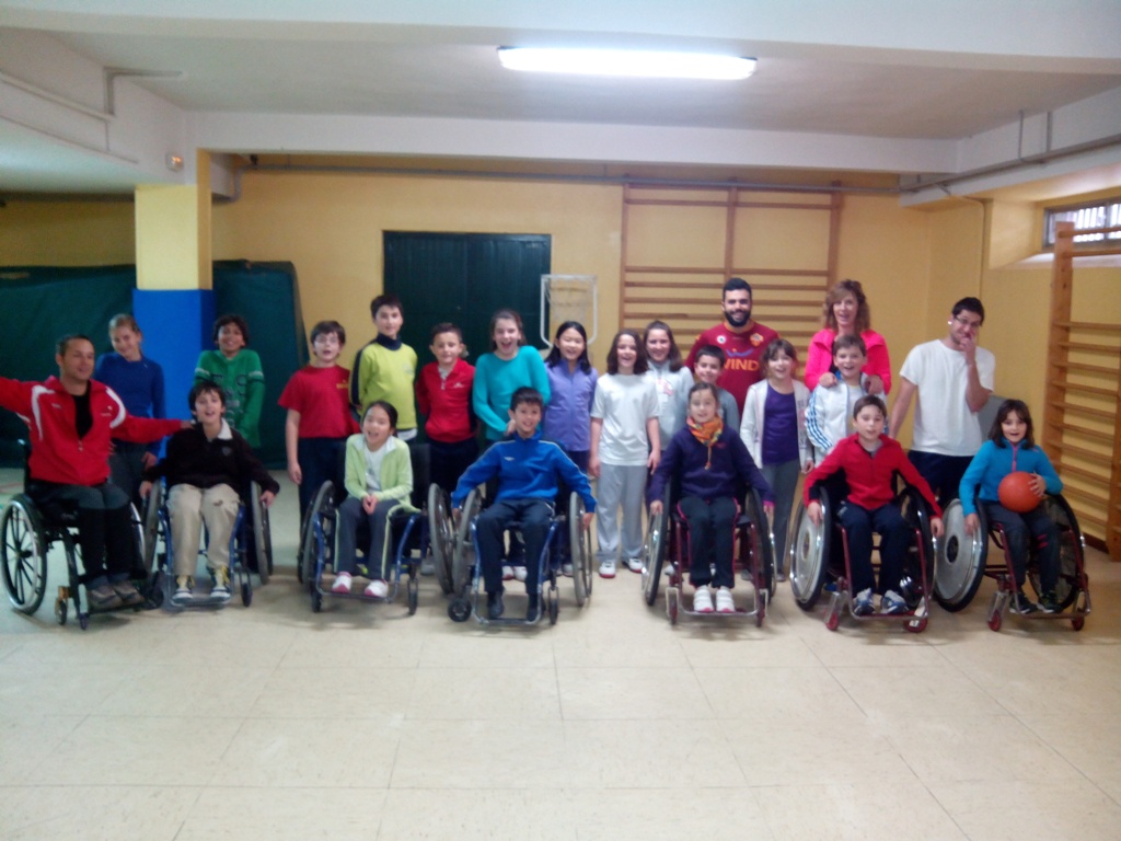 Deporte paralimpico. Colegio Padre Manjon