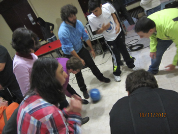 Jugamos al fútbol chino.