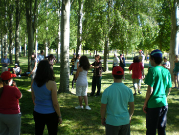 Juego dirigido por el Grupo Scouts Tormellas