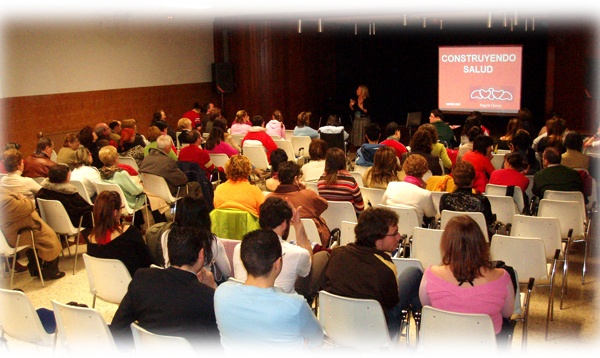 Asistentes a las primeras jornadas sobre alimentación saludable