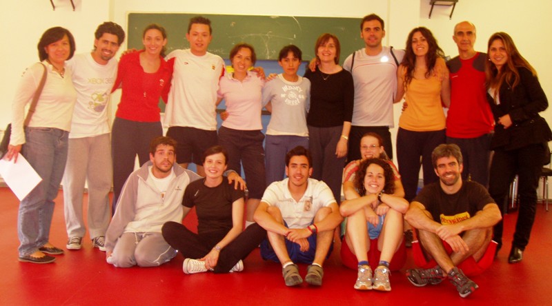 Alumnos del Máster de Psicología del Deporte en la Universidad Autónoma de Madrid