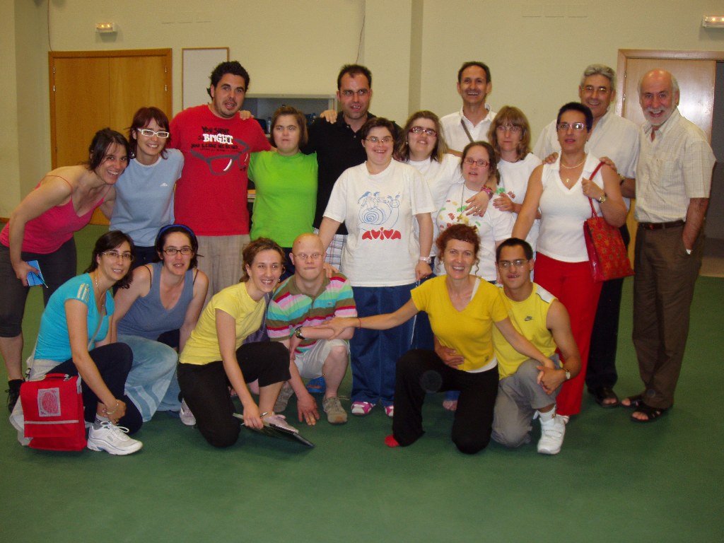 Foto de familia con profesores y alumnos del Congreso Internacional