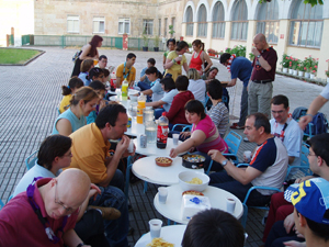 Todo acabó un pic nic en las mismas instalaciones.