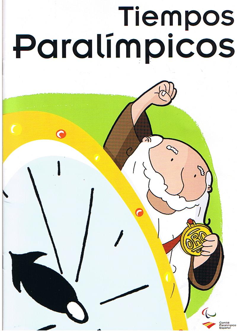 Portada del libro Tiempos Paralímpico de Carme García