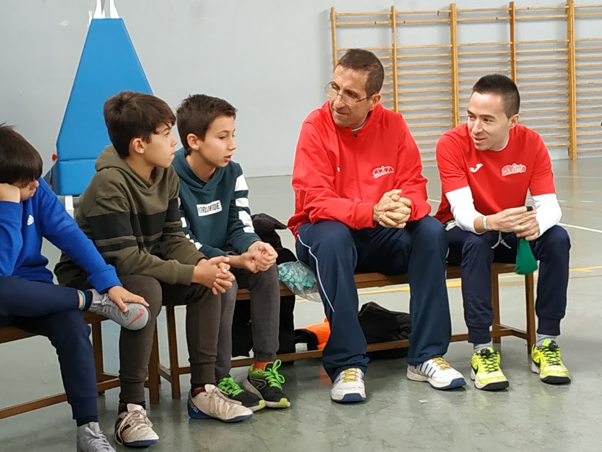 AVIVA Deporte paralímpico en el colegio Carmen Martín Gaite