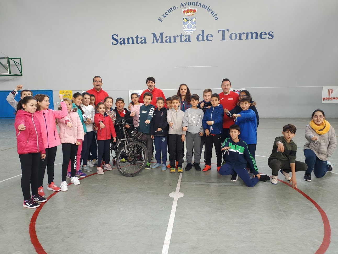 Deporte paralímpico en el colegio Carmen Martín Gaite