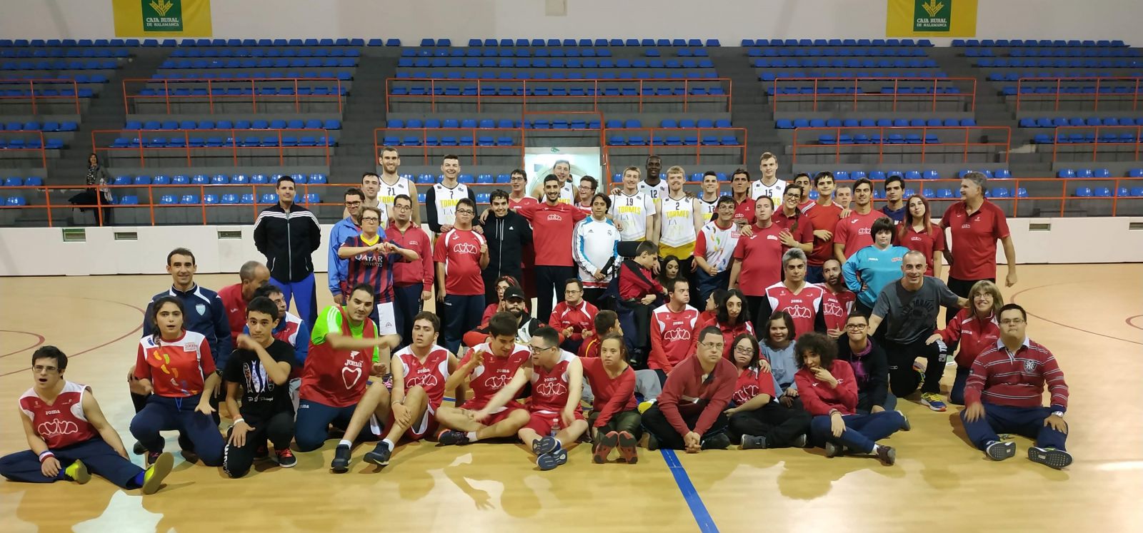 Visita del CB Tormes LEB Plata a AVIVA