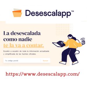 Aquí te conectamos con la web "desescalapp".