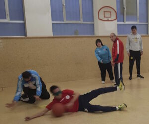 Programa de mantenimiento físico. Goalball. Ponte en forma.